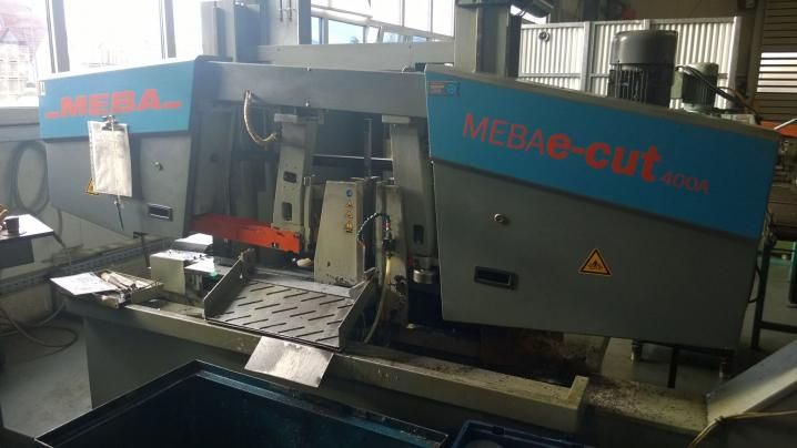 Meba Cut 400A band-saw - horizontal CNC Control