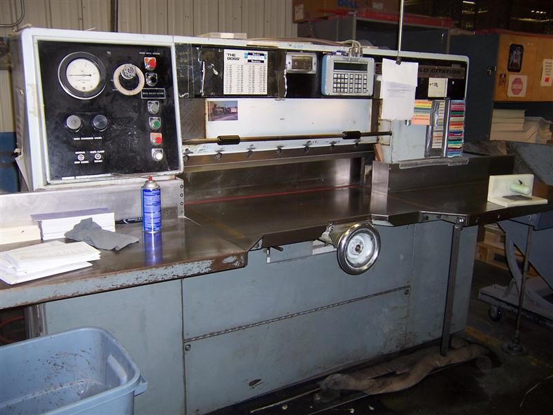 Harris Seybold CITATION, Paper Cutter