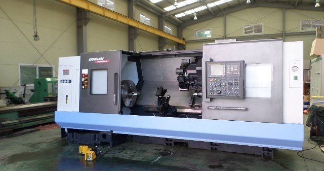 Doosan CNC (FANUC 32i-TA) 1,500 RPM PUMA 480LM 3 Axis