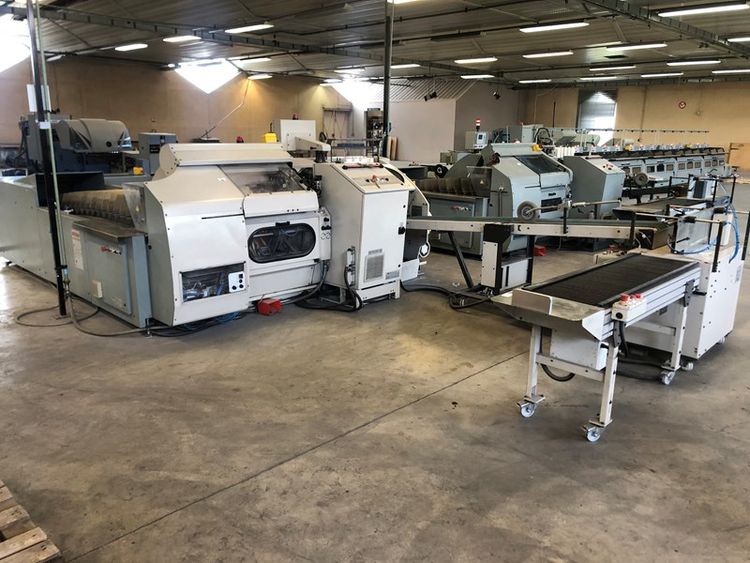 Meccanotecnica Multiplex with 2 Astronic 180 Sewing line