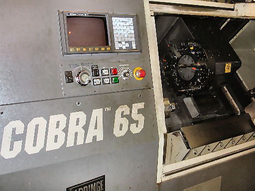 Hardinge FANUC 21T 4500 RPM COBRA 65 2 Axis