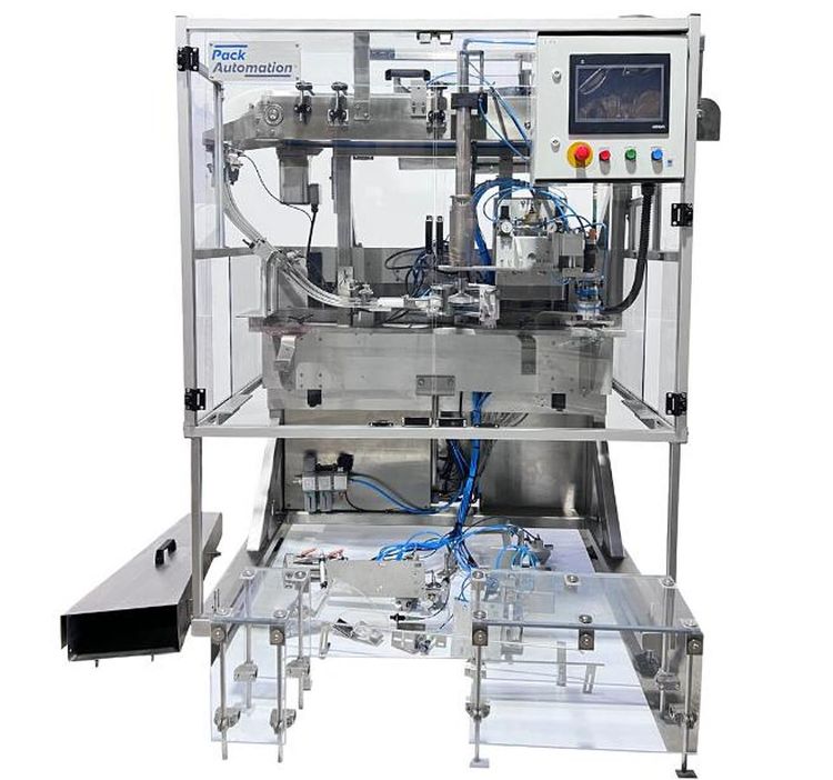 Pack Automation CAPACK Automatic capper with caps elevator