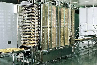 Mecatherm baguette line 358 trays per hour