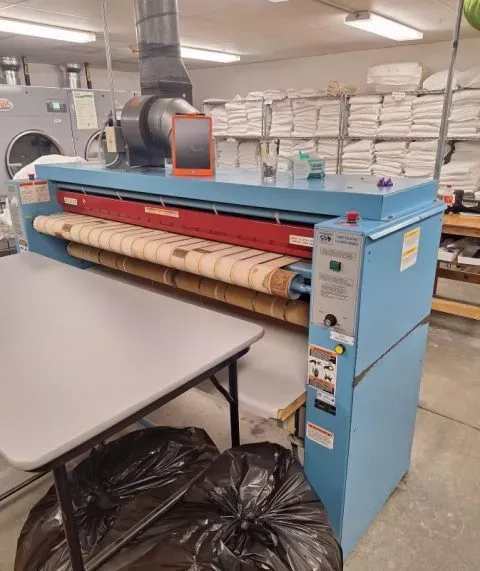 Chicago COMET 76 GA-EX 66" Wide Ironer