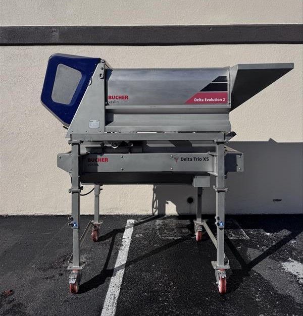 Bucher Delta EVO2 destemming and sorting system