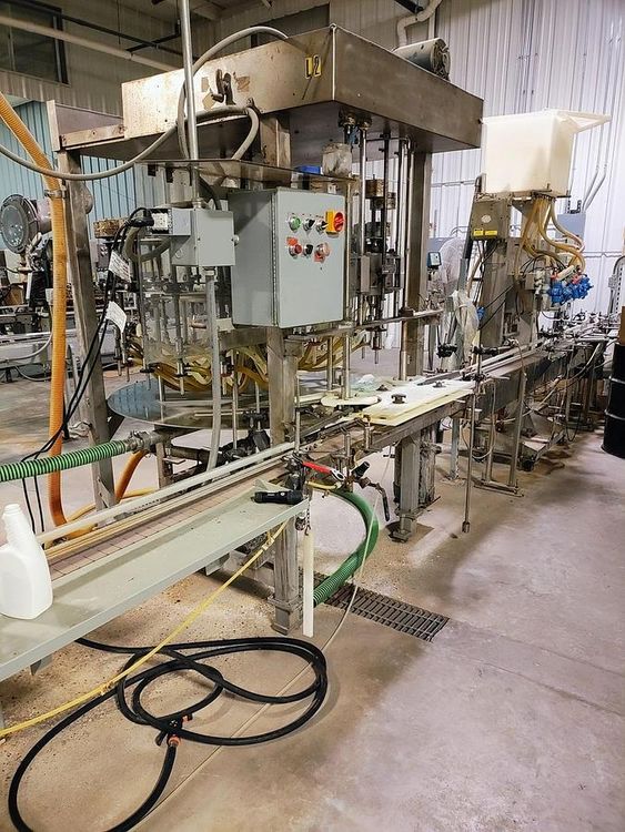 Filling Equipment 20 spt, Pressure Gravity Filler Stainless