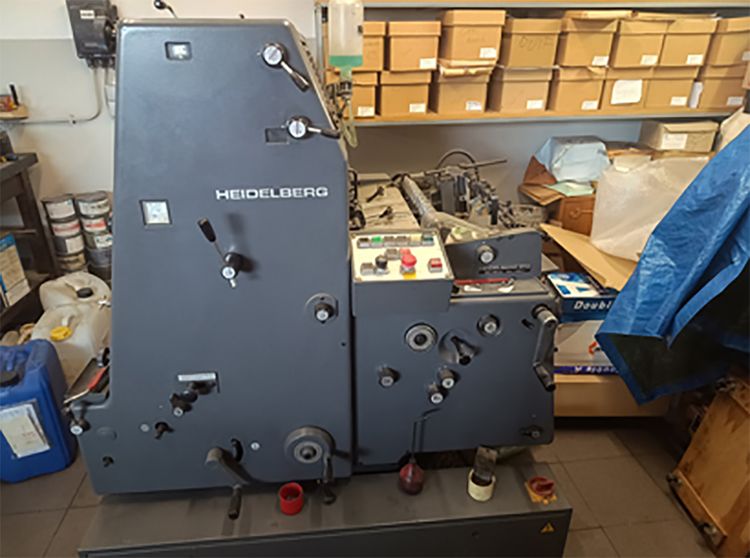 Heidelberg GTO 52
