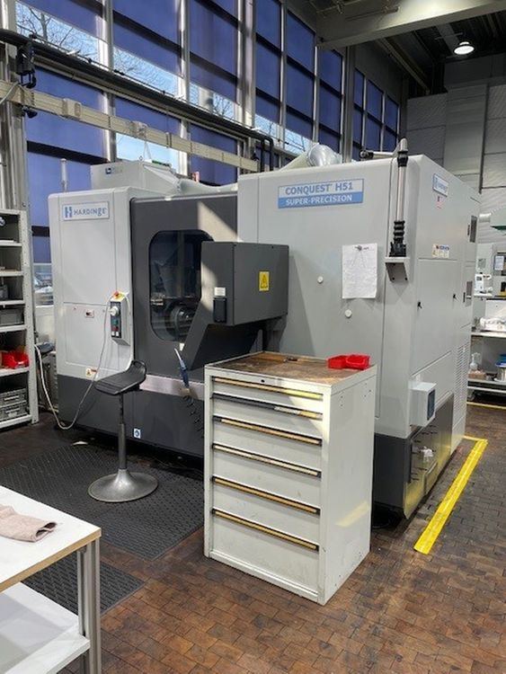 Hardinge Fanuc Oi-TD 5000 rpm CONQUEST H51 4 Axis