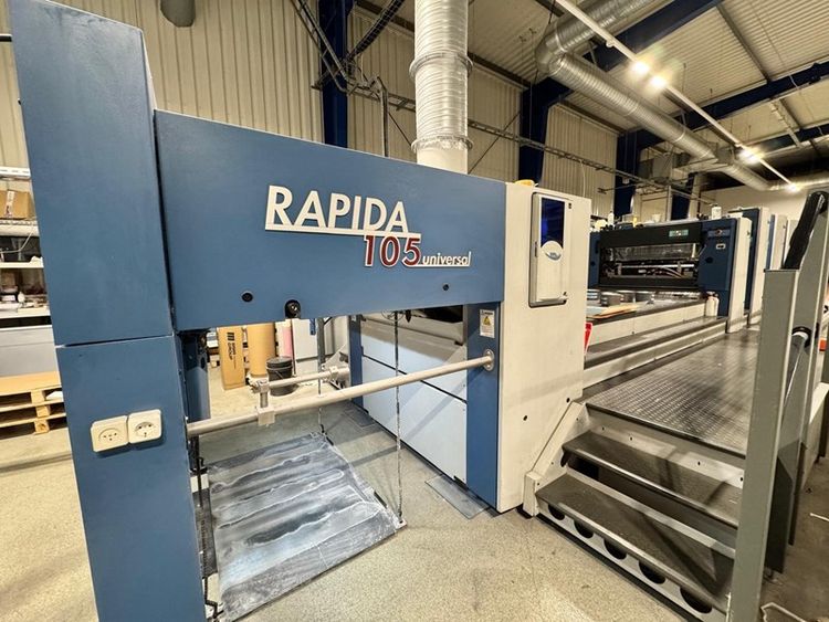 KBA Rapida 105-4+L PWVA Universal