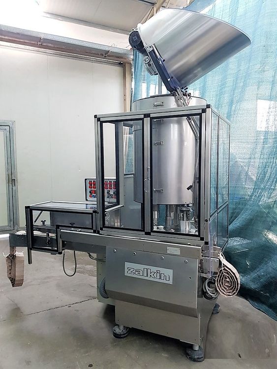 Zalkin CA3PM Rotary capping machines for sealing and capping