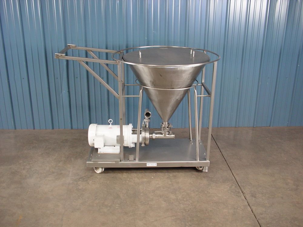 Sanimatic Portable Dry Ingredient Blender Mixer