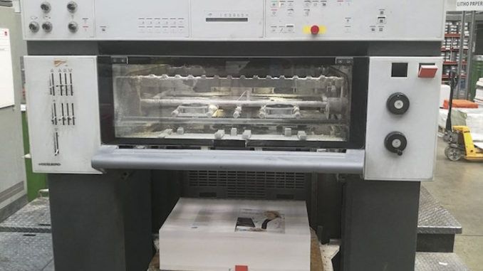 Heidelberg Speedmaster SM74-5P+L 20 x 29 inch