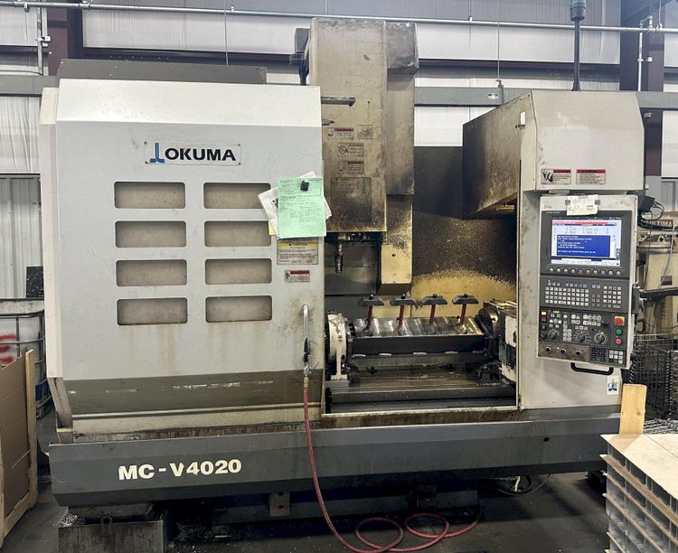 Okuma MC-V4020 4 Axis