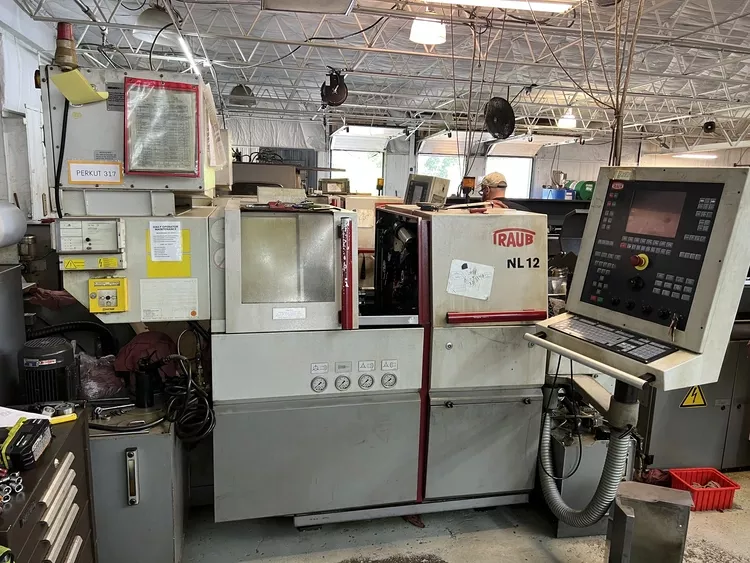 Traub Control CNC Swiss 12,000 RPM TNL 12 2 Axis