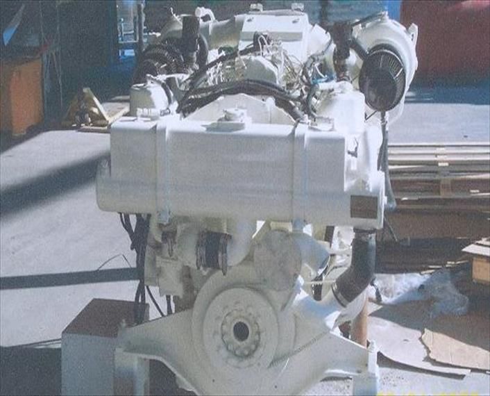 Caterpillar 3408 ETTA Marine Engine.