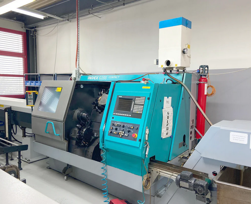 Index SIEMENS SINUMERIK C 6,000 RPM G 200 COMPACT CNC Turning-Milling-Drilling Center 2 Axis