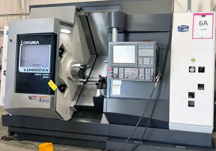 Okuma 0SP - P 300L CNC Color Control 3,000 RPM LU4000 EX-MY 2SC/650 6 Axis