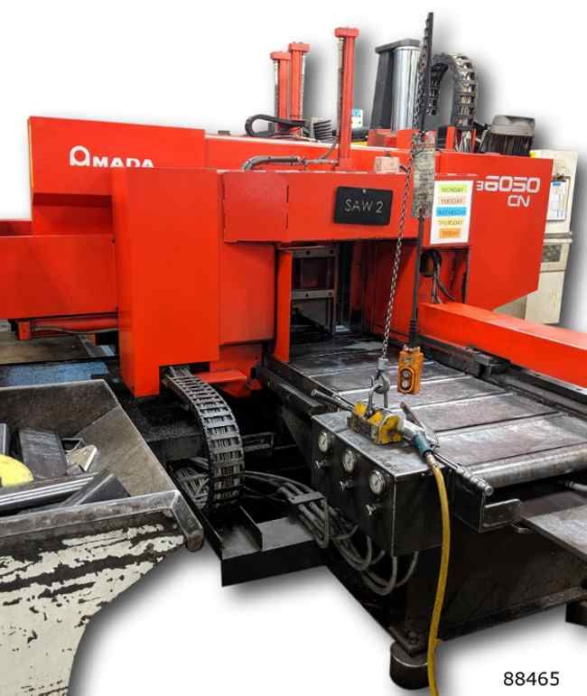 Amada HKB6050CNC Band Saw Semi Automatic