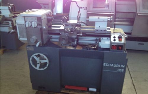Schaublin Engine Lathe 3000 rpm 125 C