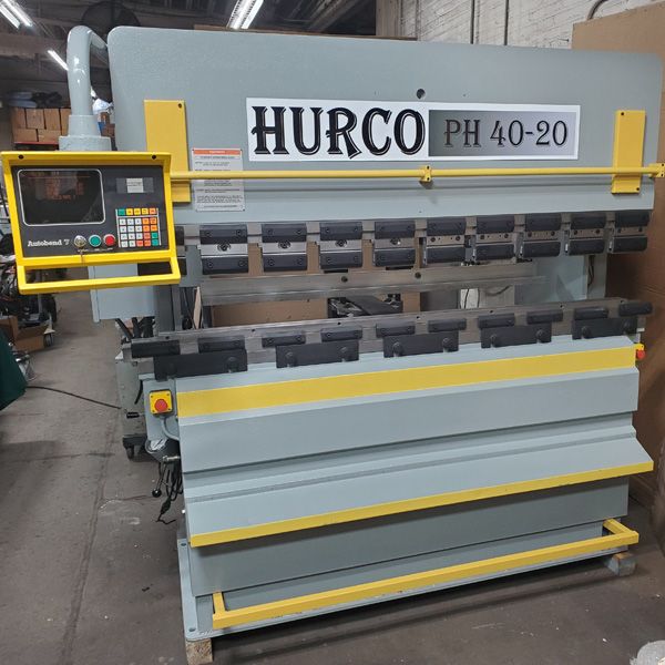 Hurco PH 40-20 Hydraulic CNC Press Brake 44 Ton