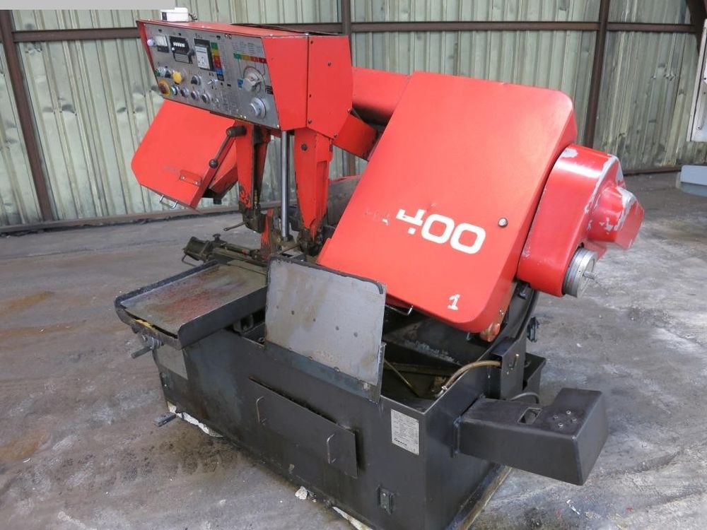 Amada HA 400 W Band Saw Semi Automatic