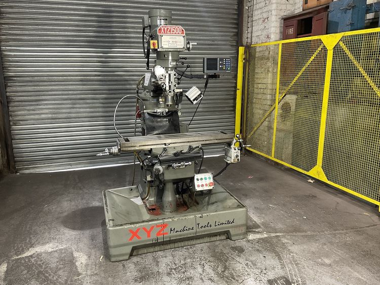 XYZ 1500 Vertical Turret Mill 4200 rpm