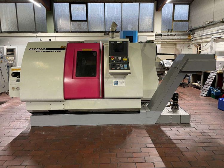 Gildemeister Heidenhain 5000 rpm CTX 400 2 Axis