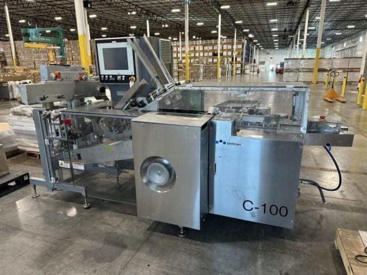 UHLMANN C100, Cartoning Machine/Case packer