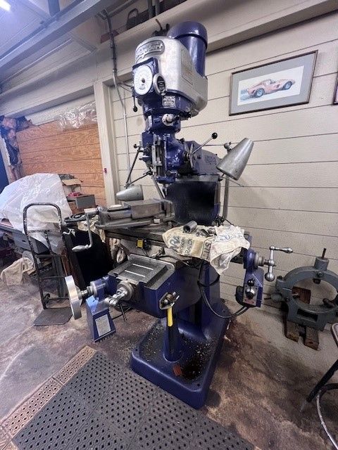 Bridgeport 2J Vari-Speed Vertical 4,200 RPM