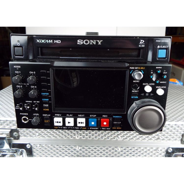 Sony PDW-HD1500 XDCAM HD422 Professional Disc recorder