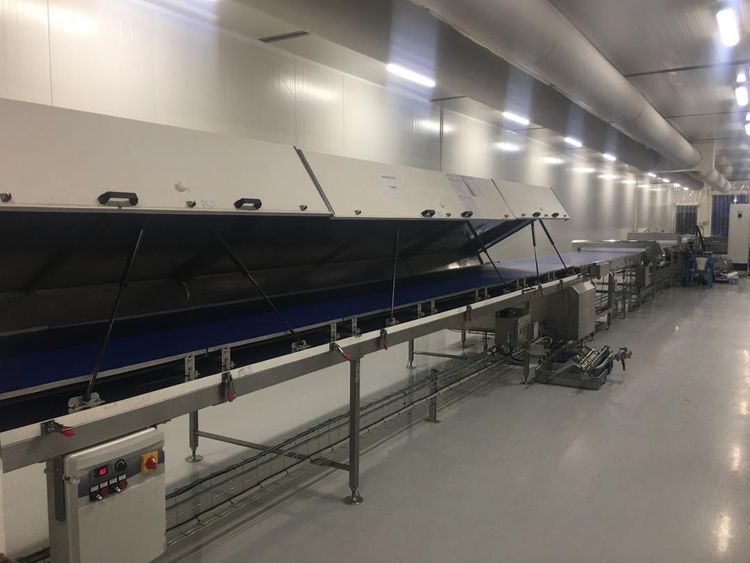 Laser Swiss Roll & Layer cake line