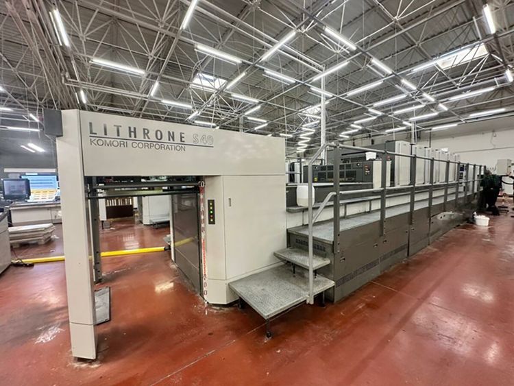 Komori Lithrone L 640 C 720×1030 mm