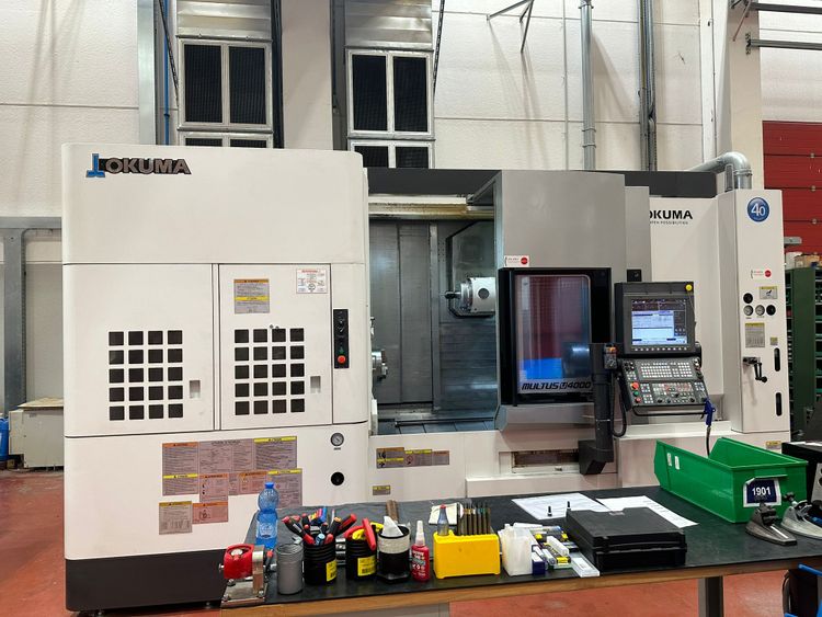 Okuma OSP 300 S 12.000 rpm MULTUS U4000 1SW 1500CNC Multitasking Machine 5 Axis