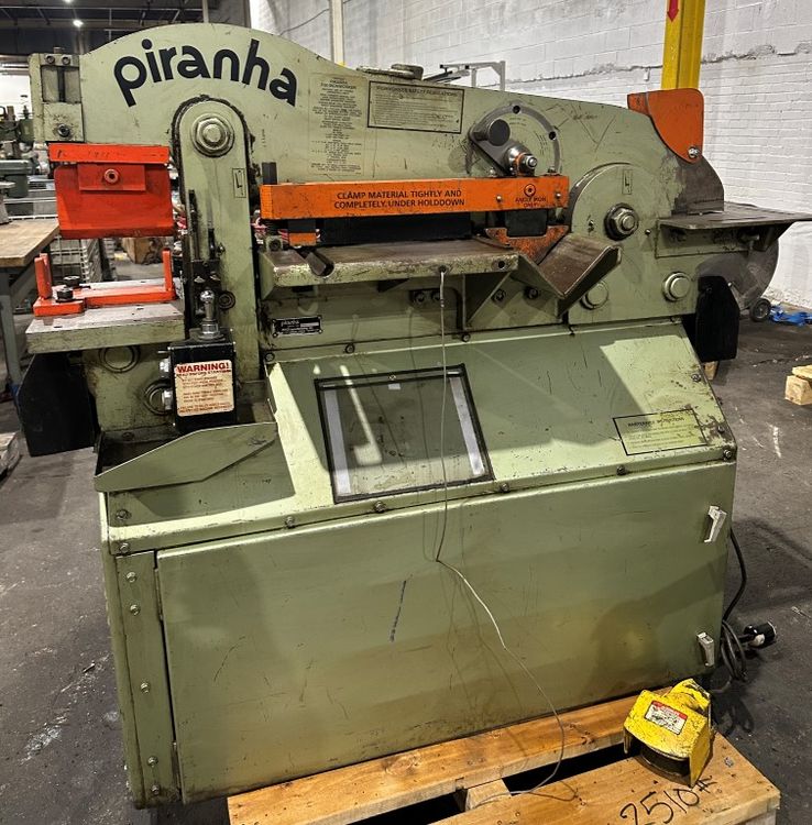 Piranha P50 HYDRAULIC IRONWORKER 50TON