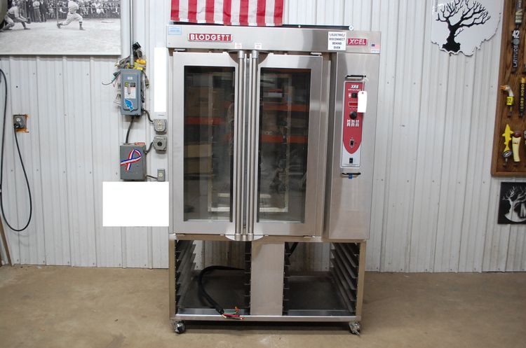 2 Blodgett XR8E Electric Mini Rotating Rack Bakery Convection Oven