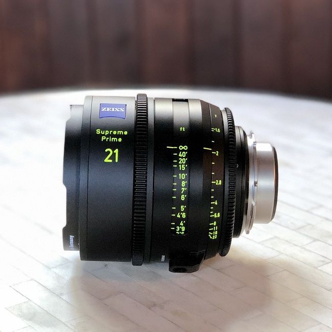 ZEISS 21,35 & 85mm Supreme Prime T1.5 Imperial Full Frame PL Mount Lenses