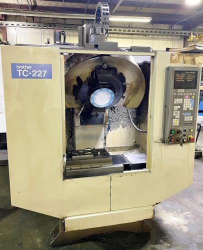 Brother TC-227 DRILLING / TAPPING CENTER 6000 RPM SPINDLE