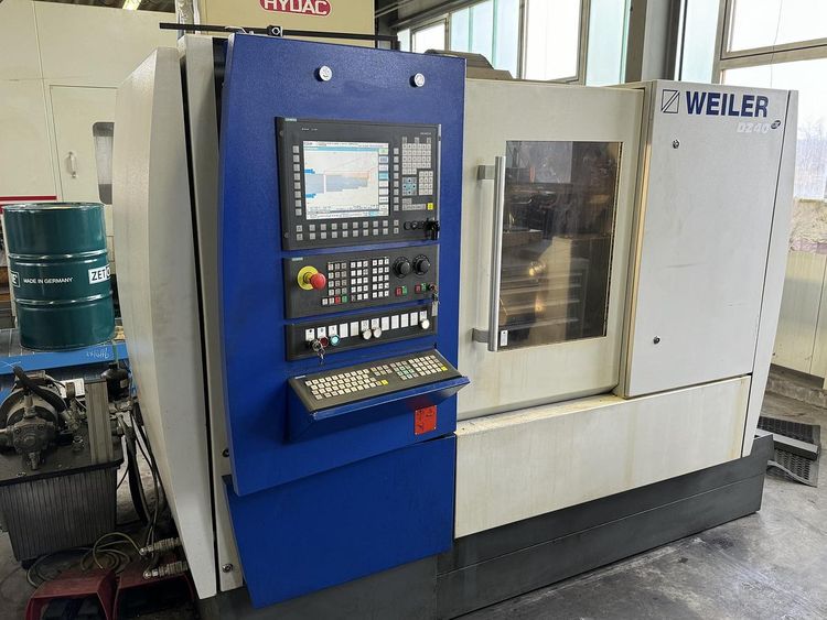 Weiler SIEMENS SINUMERIK 840D Control Variable DZ 40 ARY 4 Axis