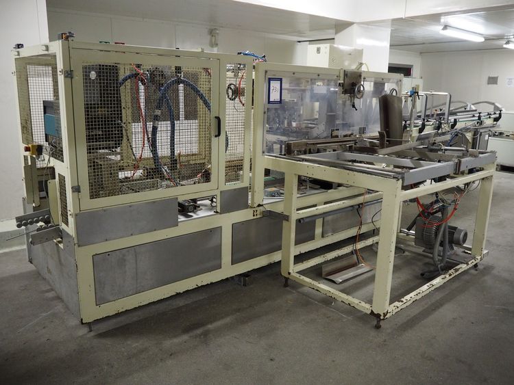 Meypack PTF28 tray packaging and foil shrinking machine