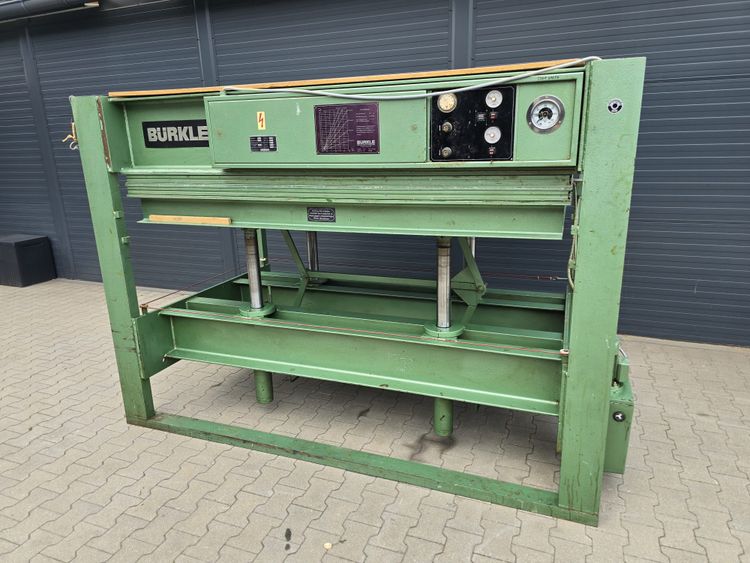 Burkle Shelf press