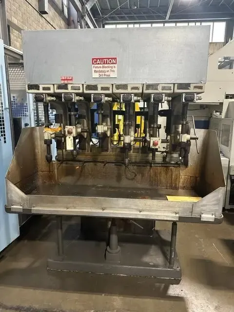 Allen 6 Spindle Multiple Spindle Drill Press 2,360 RPM