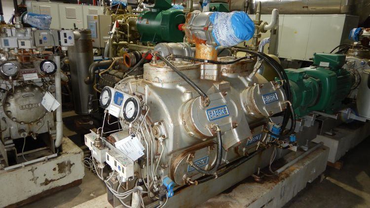 Sabroe SMC 112S Mk.4 (Booster) Cooling capacity: 106 kW