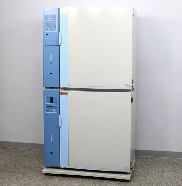 Thermo Scientific 3310 Forma Steri-Cult Stacked CO2 Incubators and Cart