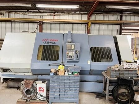 Leadwell Fanuc 0i-TC 1500 RPM LTC-50BL 2 Axis