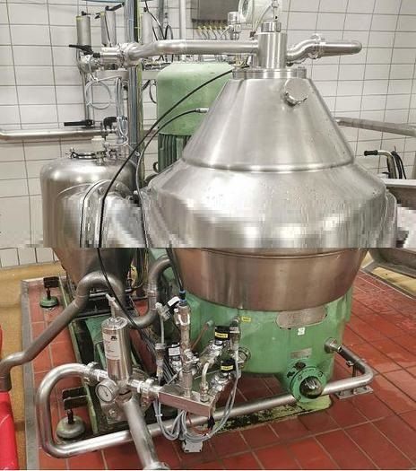 Disc centrifuge for beer and wort clarification