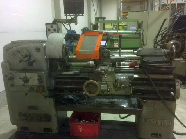 Graziano Center lathe 1500 rpm SAG 180