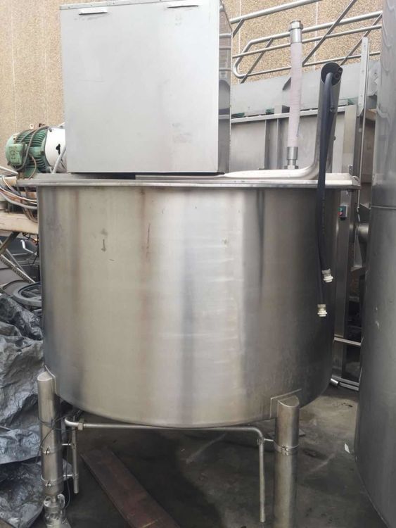 Other 1,800 Stainless Steel Mixing Tank Scraped Surface