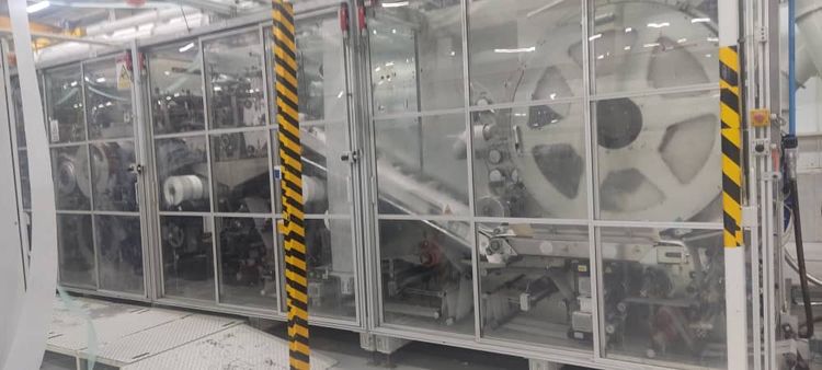 Fameccanica, Optima complete Adult diaper machine- 5 sizes ( single & double packaging)  start 2019