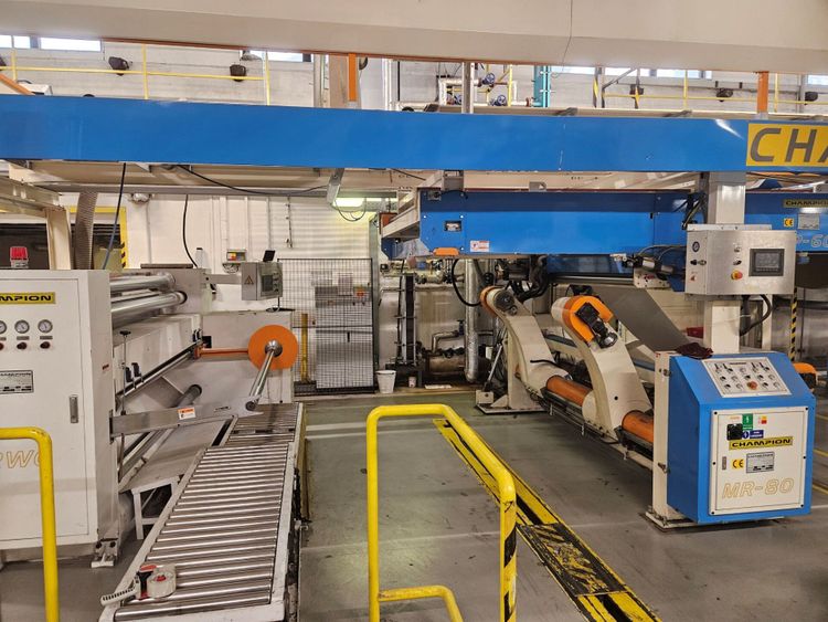 Champion type CT28  B,E,C flute corrugator 1650 mm