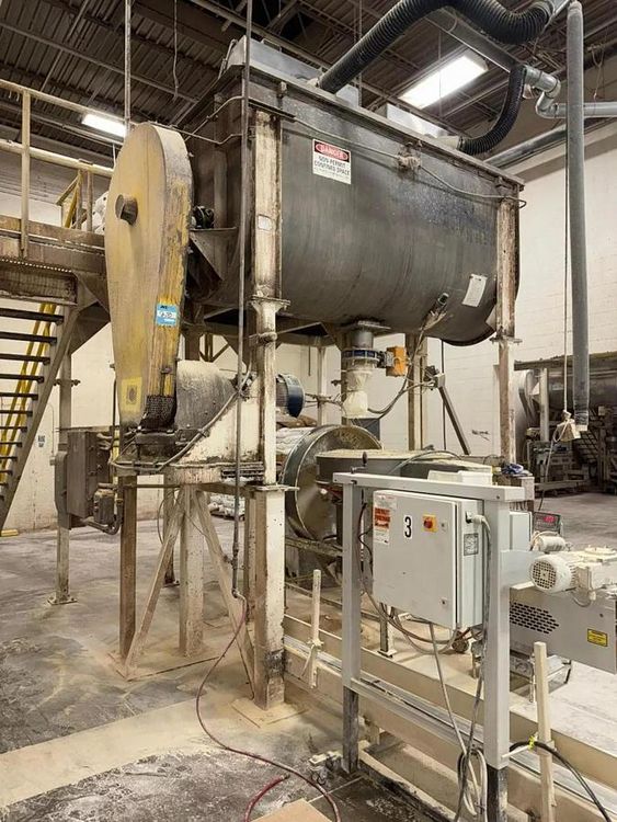 J.H. Day 135 Cubic Feet Double Spiral Ribbon Blender